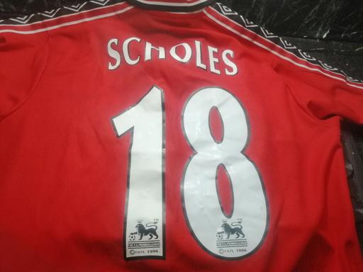 Buy & Sell Greater Manchester Bury - Photos for Scholes I no 18 never worn manchester united