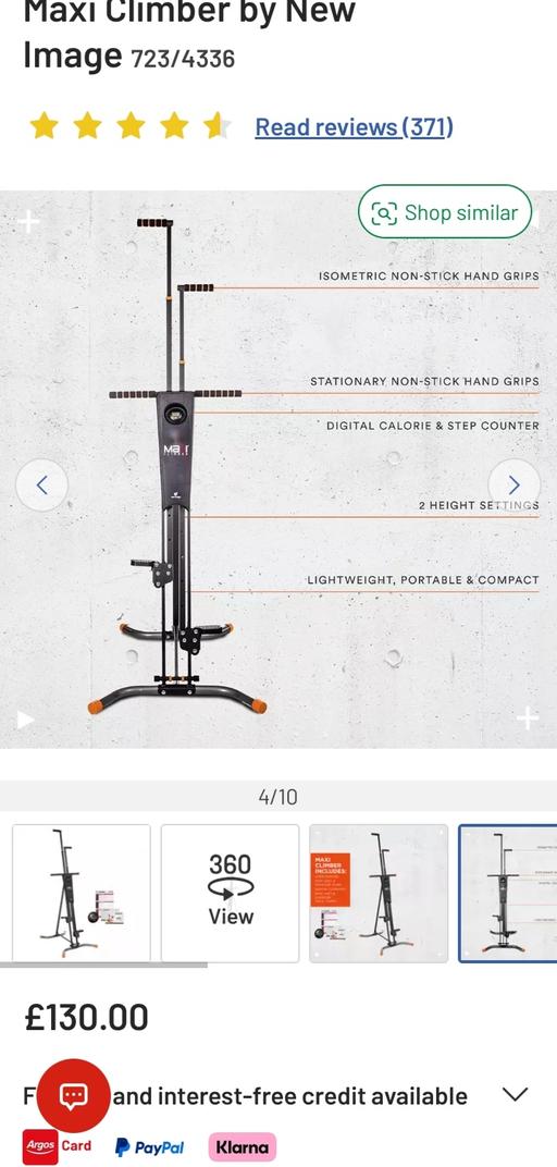 Buy & Sell West Midlands Dudley - Photos for MAXI CLIMBER