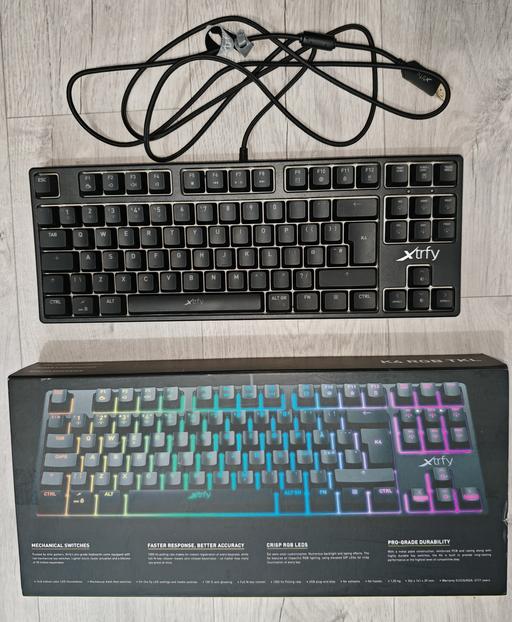 Buy & Sell West Midlands Birmingham - Photos for Xtrfy K4 TKL RGB Compact Gaming Keyboard 