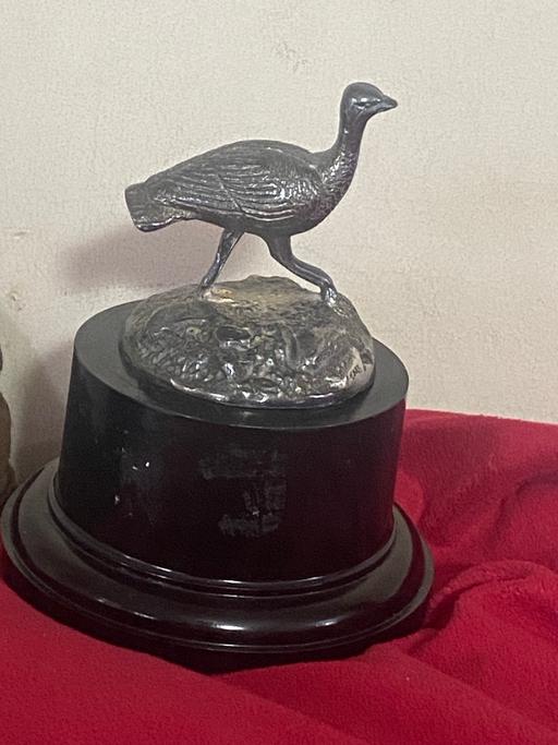 Buy & Sell Barking and Dagenham Dagenham - RM8 - Photos for Silver plated bronze figure on stand