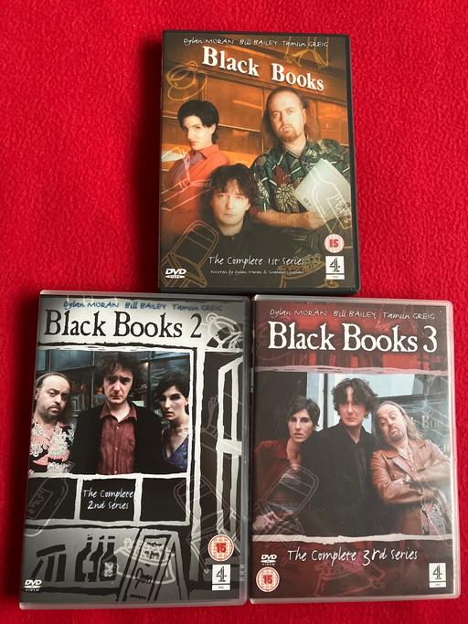 Buy & Sell West Midlands Sandwell - Photos for Black Books DVDs x3