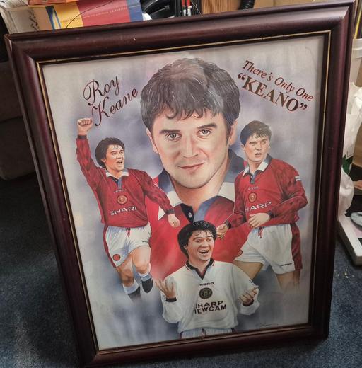 Buy & Sell West Midlands Sandwell - Photos for Roy Keane framed picture