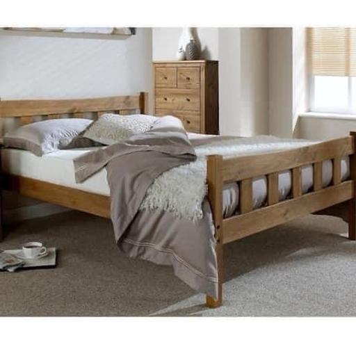 Buy & Sell South Yorkshire Rotherham - Photos for HAVANA WOODEN BED FRAME