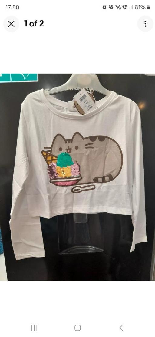 Buy & Sell West Midlands Sandwell - Photos for pusheen girls top new tagged 11-12 yrs