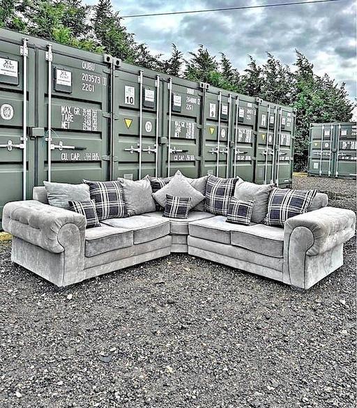 Buy & Sell Brent East Lane Business Park - Brent - Photos for Plush Velvet Verona Corner Sofa Available in