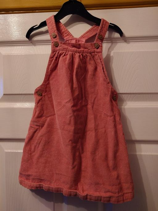 Buy & Sell Leicestershire Charnwood - Photos for Girls pink corded dress size 18-24 months