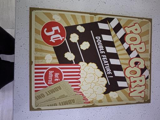 Buy & Sell Essex Chelmsford - Photos for Popcorn art canvas picture