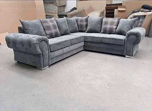 Buy & Sell Brent East Lane Business Park - Brent - Photos for Plush Velvet Verona Corner Sofa Available