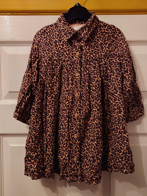 Buy & Sell Leicestershire Charnwood - Photos for Girls leopard print coat size 1½-2 years