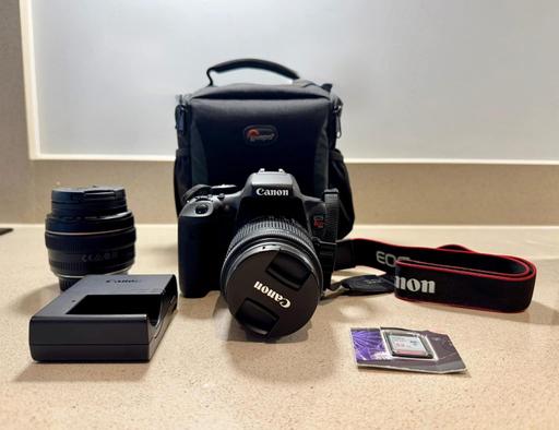 Buy & Sell North London Highbury - North London - Photos for Canon Rebel T6i Camera + 2 lenses +Accesories