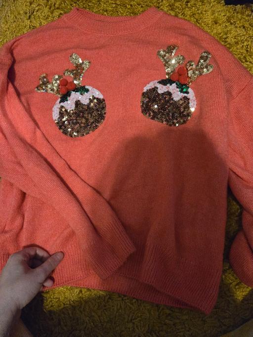 Buy & Sell West Midlands Birmingham - Photos for size 8 Christmas pudding jumper