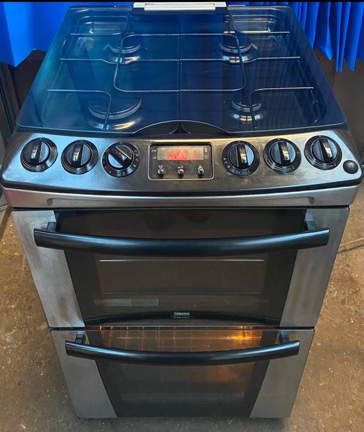 Buy & Sell West Midlands Birmingham - Photos for Zanussi ZKG5540XN 55cm Double Oven Gas Cooker