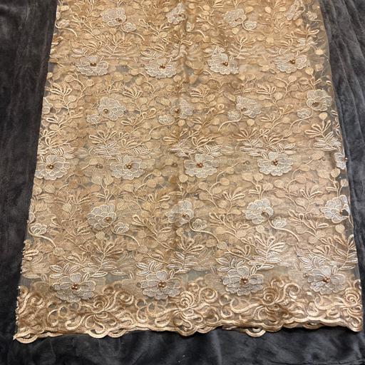 Buy & Sell South East London St Paul`s Cray - South East London - Photos for Nigerian asoebi lace gold