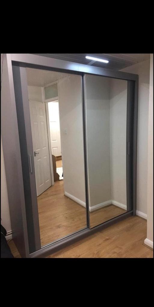 Buy & Sell Brent East Lane Business Park - Brent - Photos for 180cm Milan Full mirror Sliding door wardrobe