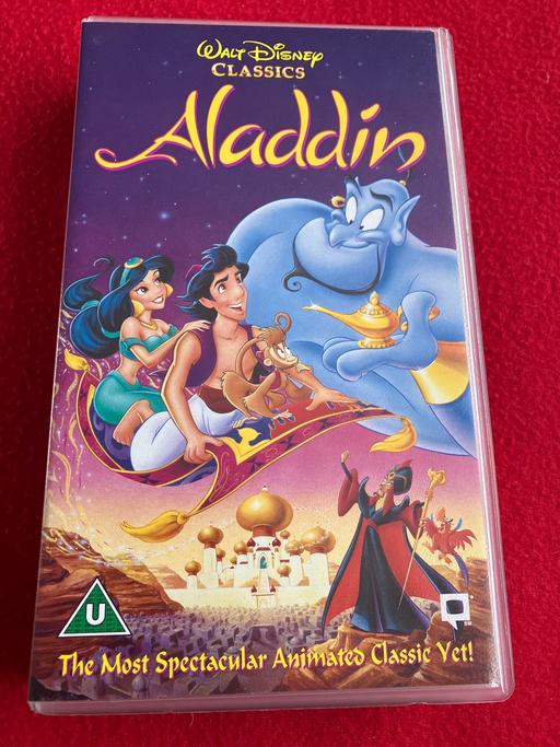 Buy & Sell West Midlands Sandwell - Photos for Walt Disney Classics Aladdin VHS Tape