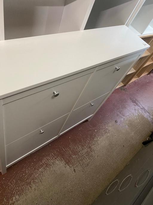 Buy & Sell West Midlands Coventry - Photos for Tvilum Madrid Shoe Storage Cabinet- White