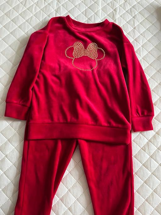 Buy & Sell Bristol Knowle - Bristol - Photos for Disney Minnie Mouse Red Velour Set