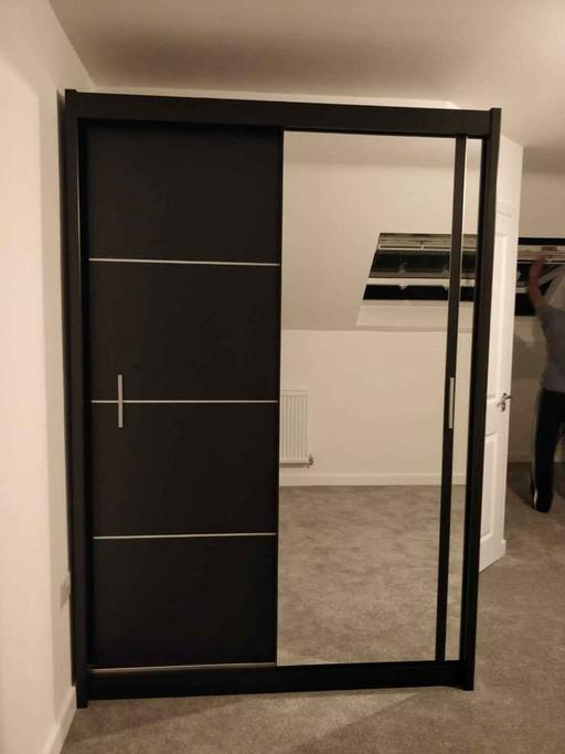 Buy & Sell Brent East Lane Business Park - Brent - Photos for 150cm Lyon side mirror Sliding door wardrobe