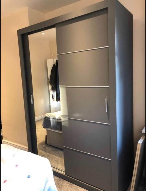 Buy & Sell Brent East Lane Business Park - Brent - Photos for 180cm Lyon side mirror Sliding door wardrobe