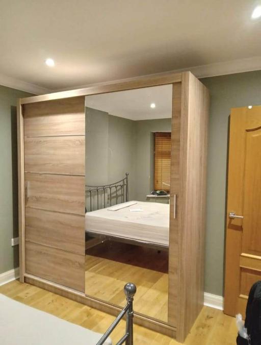 Buy & Sell Brent East Lane Business Park - Brent - Photos for 180cm Lyon side mirror Sliding door wardrobe