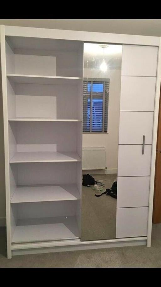 Buy & Sell Brent East Lane Business Park - Brent - Photos for 150cm Oslo Center mirror Sliding door wardrob