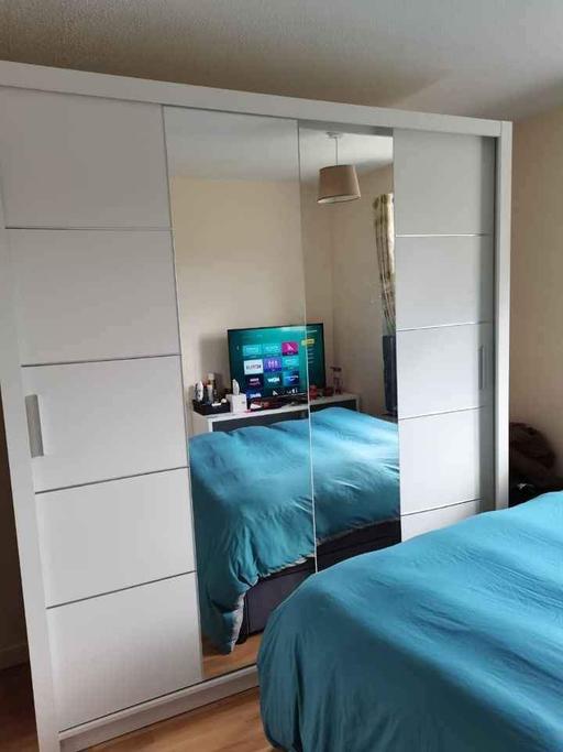 Buy & Sell Brent East Lane Business Park - Brent - Photos for 203cm Oslo Center mirror Sliding door wardrob