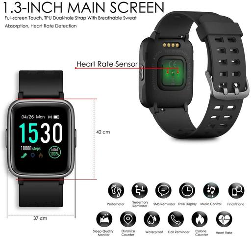 Buy & Sell Essex Basildon - Photos for Touch Screen Smart Watch Fitness Tracker GPS