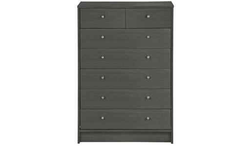 Buy & Sell West Midlands Coventry - Photos for Home Malibu 5+2 Drawer Chest - Black - Grey