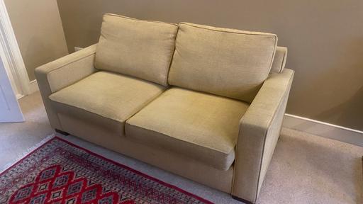 Buy & Sell East London Highams Park - East London - Photos for FREE Pull Out Beige 3 seater Sofa bed