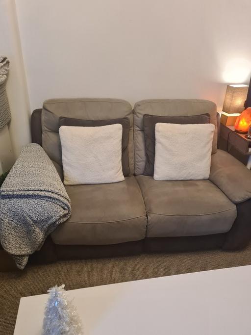 Buy & Sell Greater Manchester Manchester - Photos for 2 seater grey reclining sofa