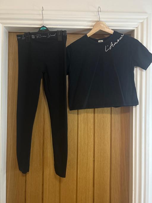 Buy & Sell West Midlands Walsall - Photos for River island top and leggings