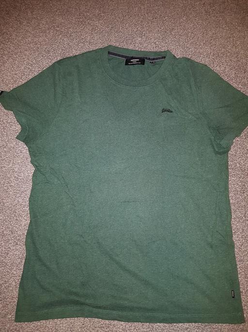 Buy & Sell West Midlands Sandwell - Photos for Men's green Superdry t-shirt L