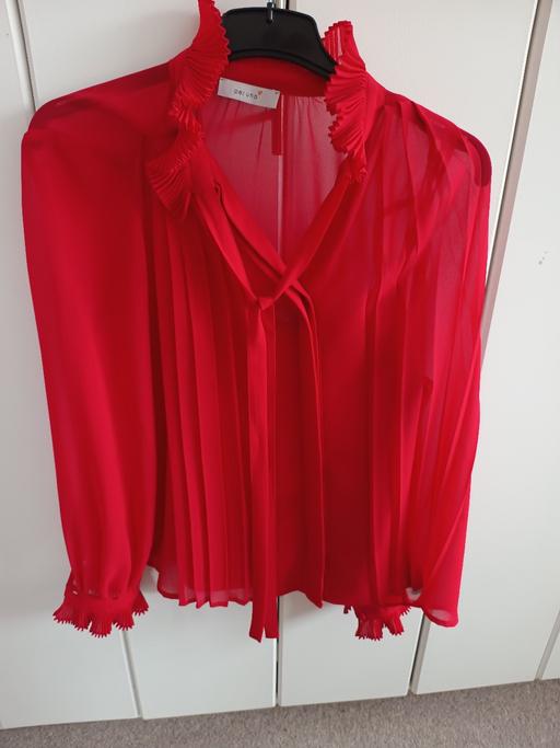 Buy & Sell Staffordshire Lichfield - Photos for blouse red peruna, size 10 immaculate conditi