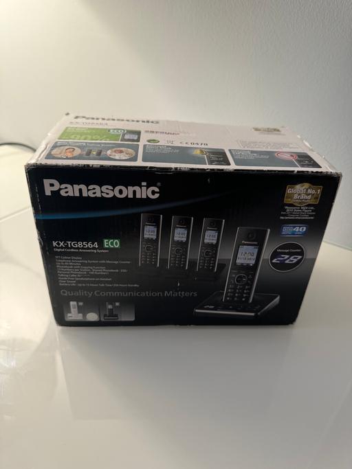 Buy & Sell North West London Harrow - Photos for Panasonic KX-TG8564 DECT Cordless Phone