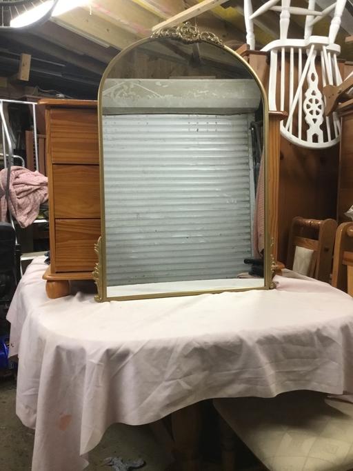 Buy & Sell Surrey Reigate and Banstead - Photos for VINTAGE METAL FRAME MIRROR