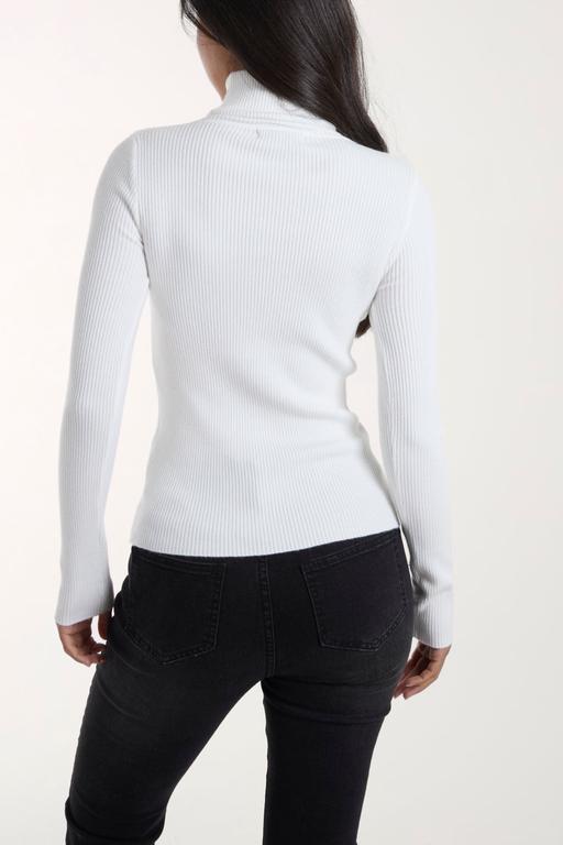 Buy & Sell Hampshire Gosport - Photos for QED LONDON ROLL NECK RIBBED JUMPERS