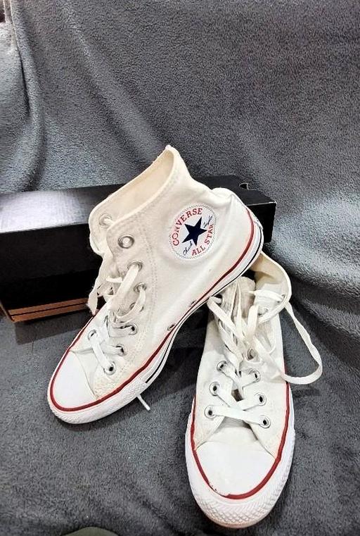 Buy & Sell West Midlands Birmingham - Photos for White Converse All Star High Top Trainers