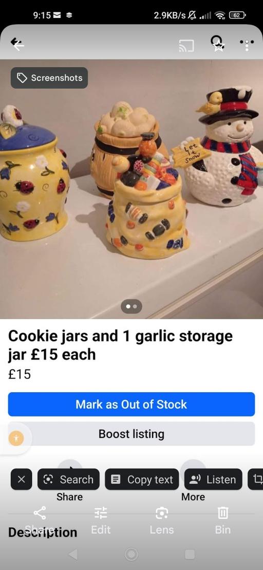 Buy & Sell Buckinghamshire Milton Keynes - Photos for cookie jars from £10 each