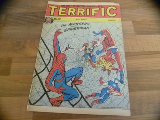 Buy & Sell Derbyshire Derby - Photos for Terrific Vintage comic