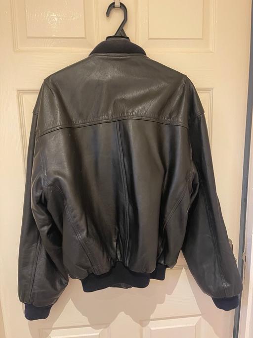 Buy & Sell Greater Manchester Manchester - Photos for Leather bomber jacket