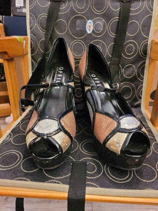 Buy & Sell West Midlands Birmingham - Photos for Office London Sequin Wedge Shoes