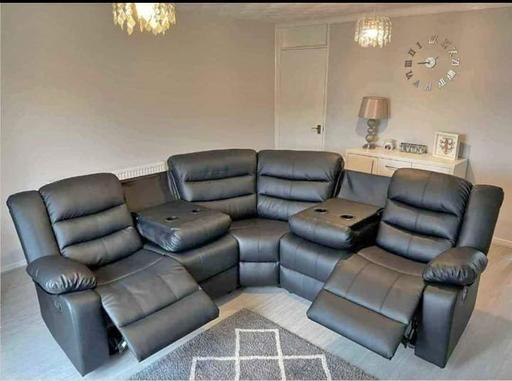 Buy & Sell Brent East Lane Business Park - Brent - Photos for Leather Roma Recliner Sofa Available in Stock