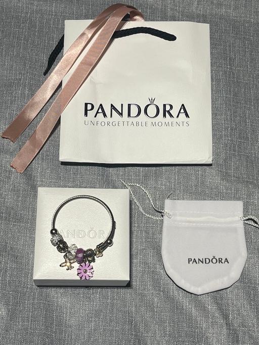 Buy & Sell West Yorkshire Bradford - Photos for Pandora charm pink bracelet box bag pouch