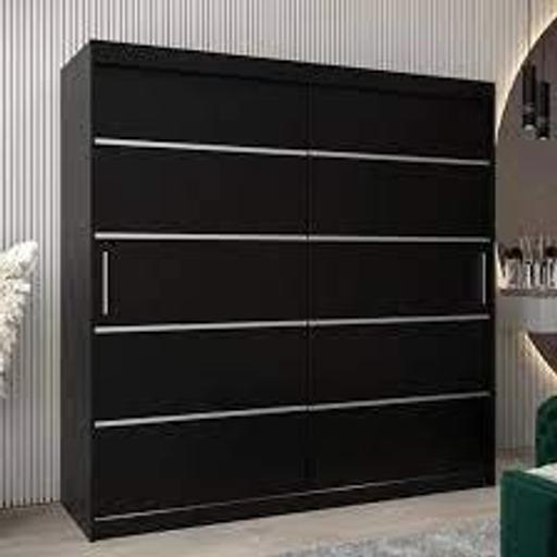 Buy & Sell Brent East Lane Business Park - Brent - Photos for Black Sliding Wardrobe