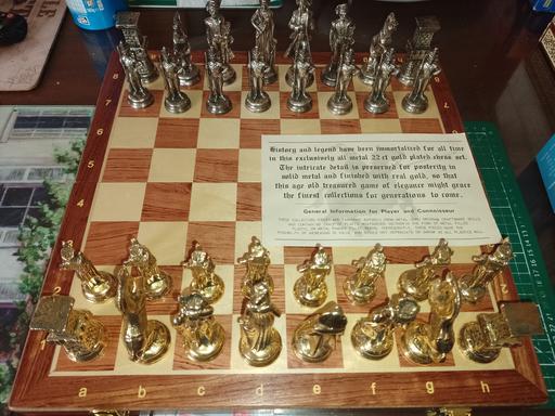 Buy & Sell Cumberland Newtown - Cumberland - Photos for Napoleonic Gold Chess pieces