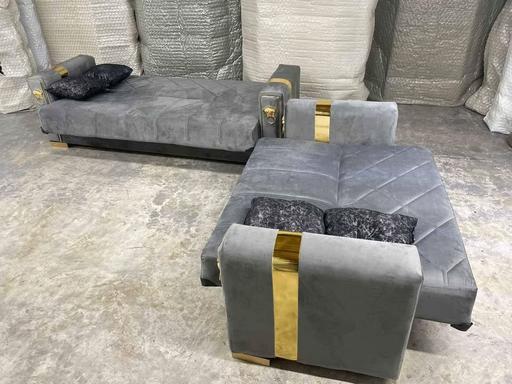 Buy & Sell Brent East Lane Business Park - Brent - Photos for 3+2 Lion Sofa bed Available with Storage
