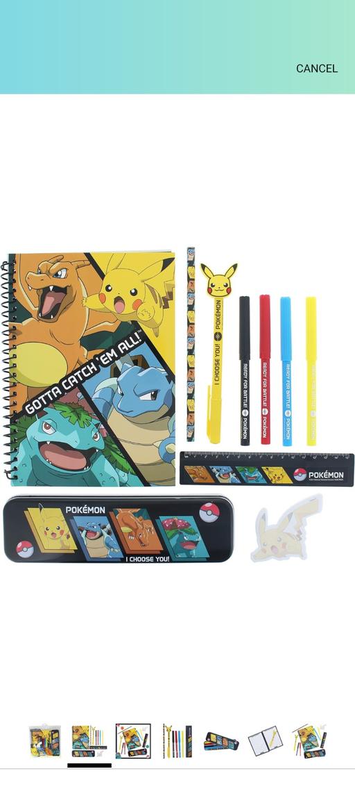 training West Yorkshire Bradford - Photos for Pokémon stationary set