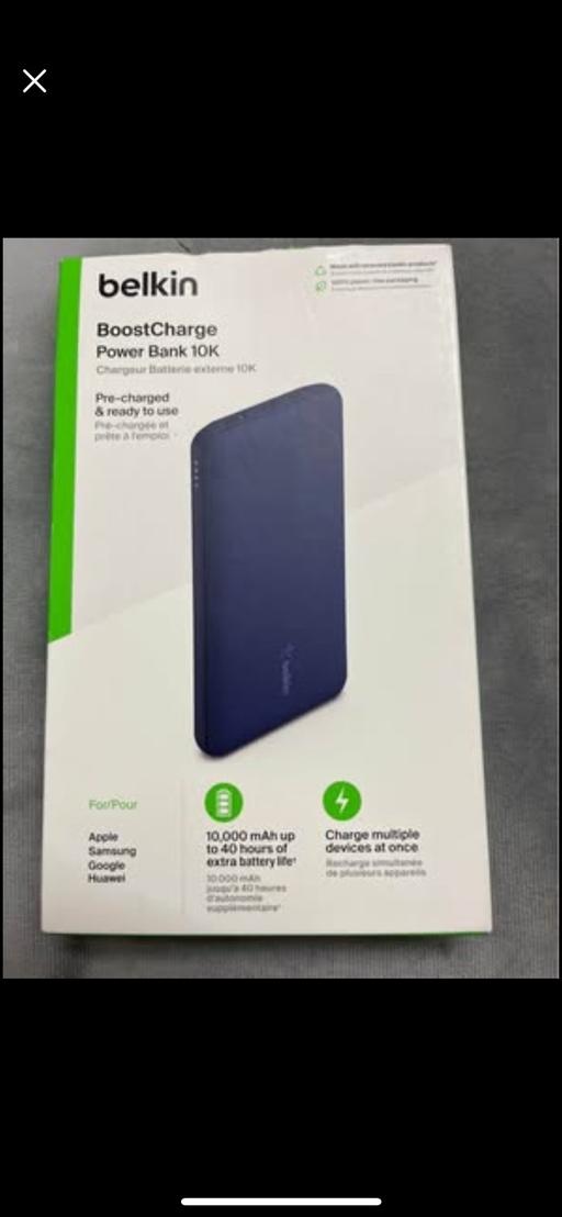 Buy & Sell South West London Streatham Common - South West London - Photos for Brand new belkin BoostCharge Power Bank 10K