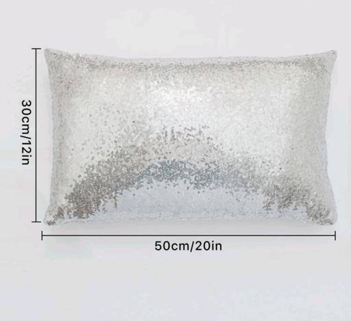 Buy & Sell East London Maryland - East London - Photos for silver sequin cushion cover