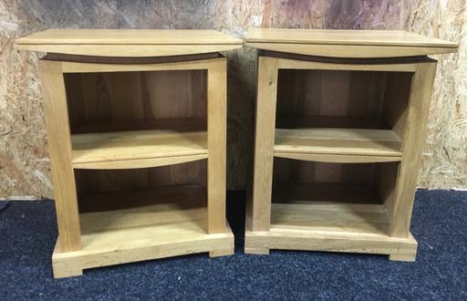 Buy & Sell West Yorkshire Leeds - Photos for Solid oak bedside cabinets/lamp tables x2